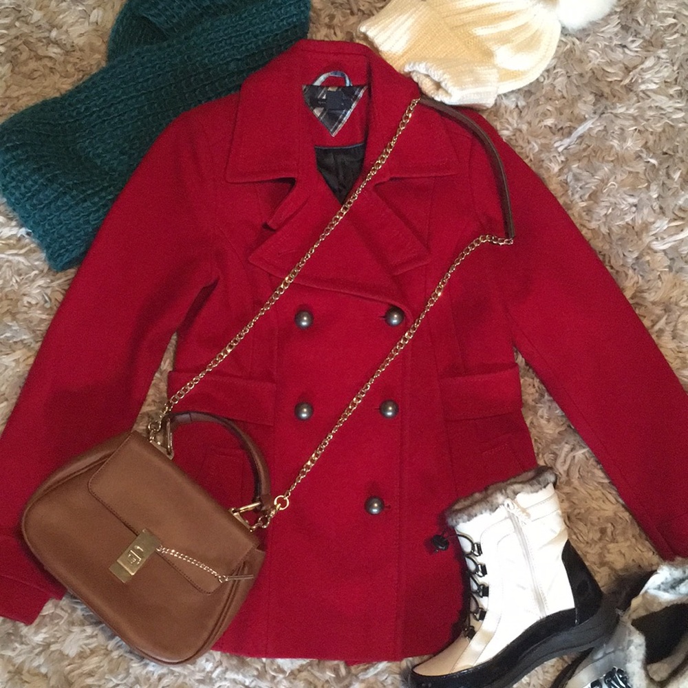 Tommy Hilfiger wool peacoat